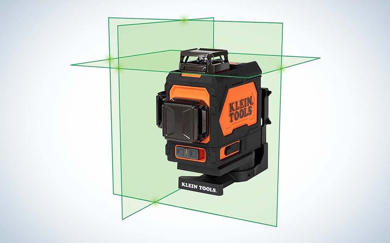 Klein Tools makes one of the best laser levels that's multifunctional.