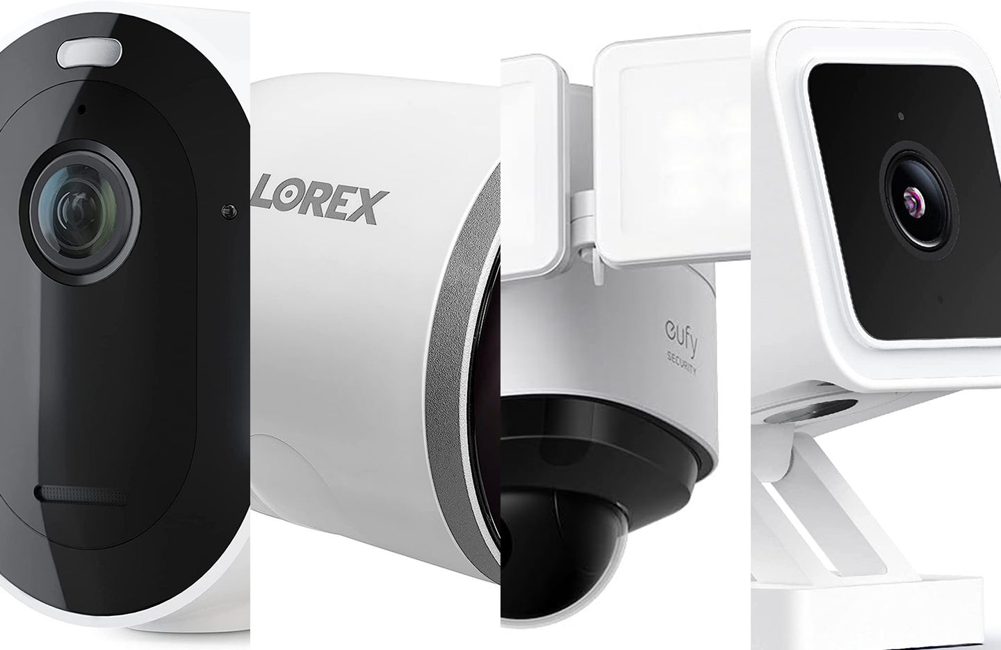 A lineup of the best outdoor security cameras