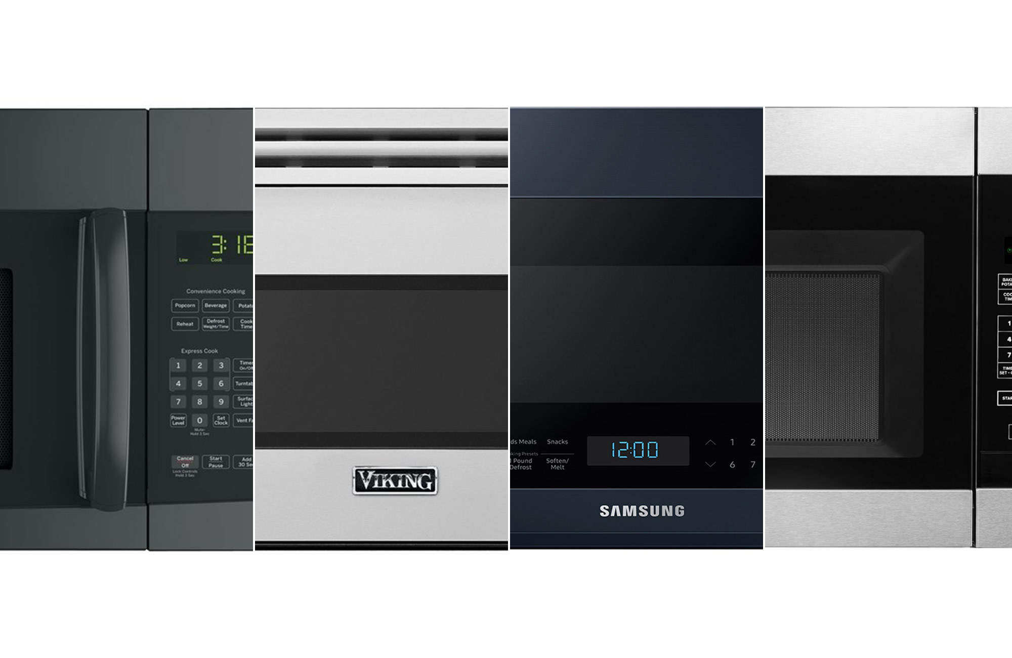 Samsung 1000W Built-In Microwave Hood Combo - 1.9 cu ft - Stainless Steel