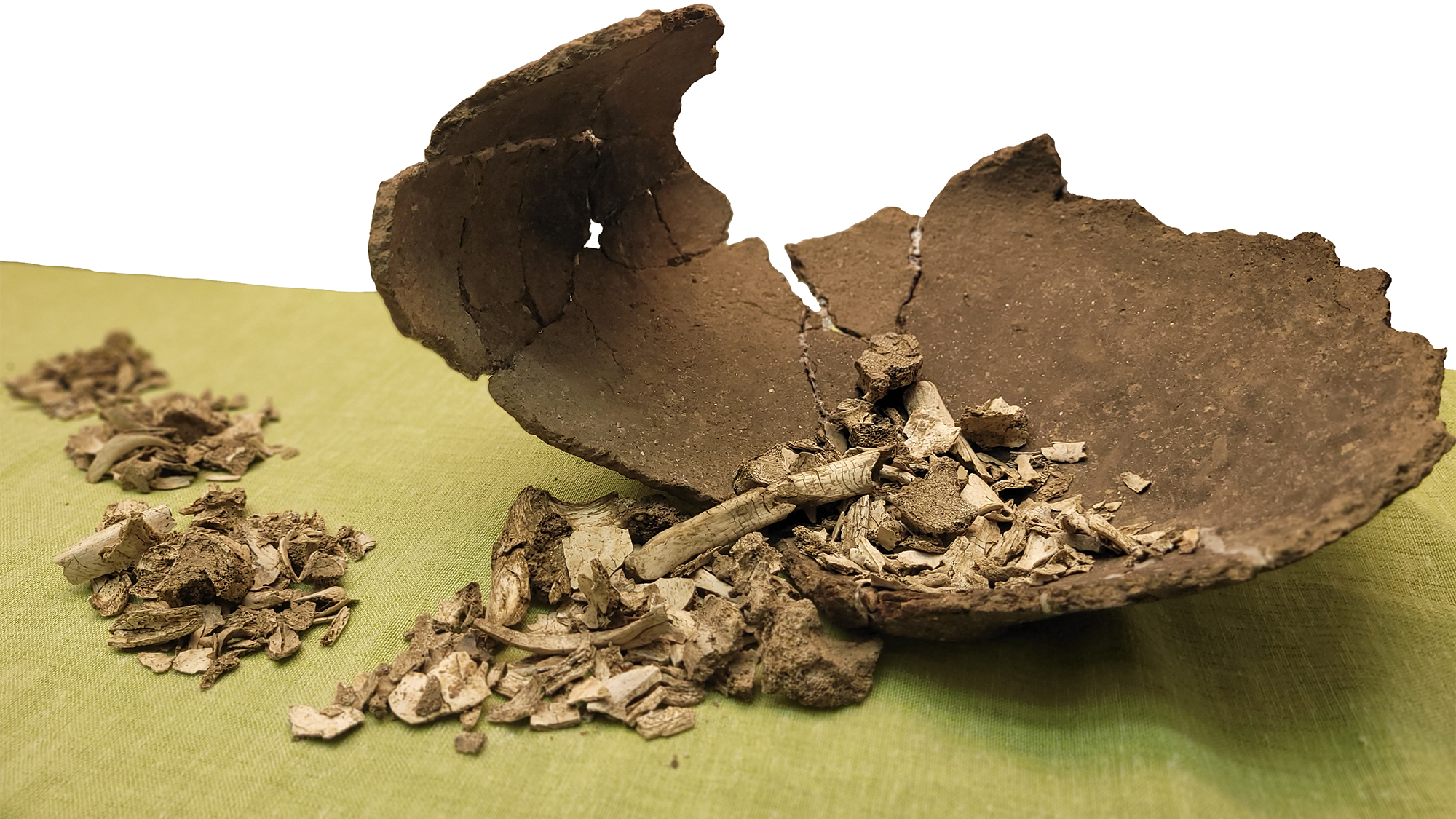 Cremated remains still hold clues to life and death in the Bronze Age