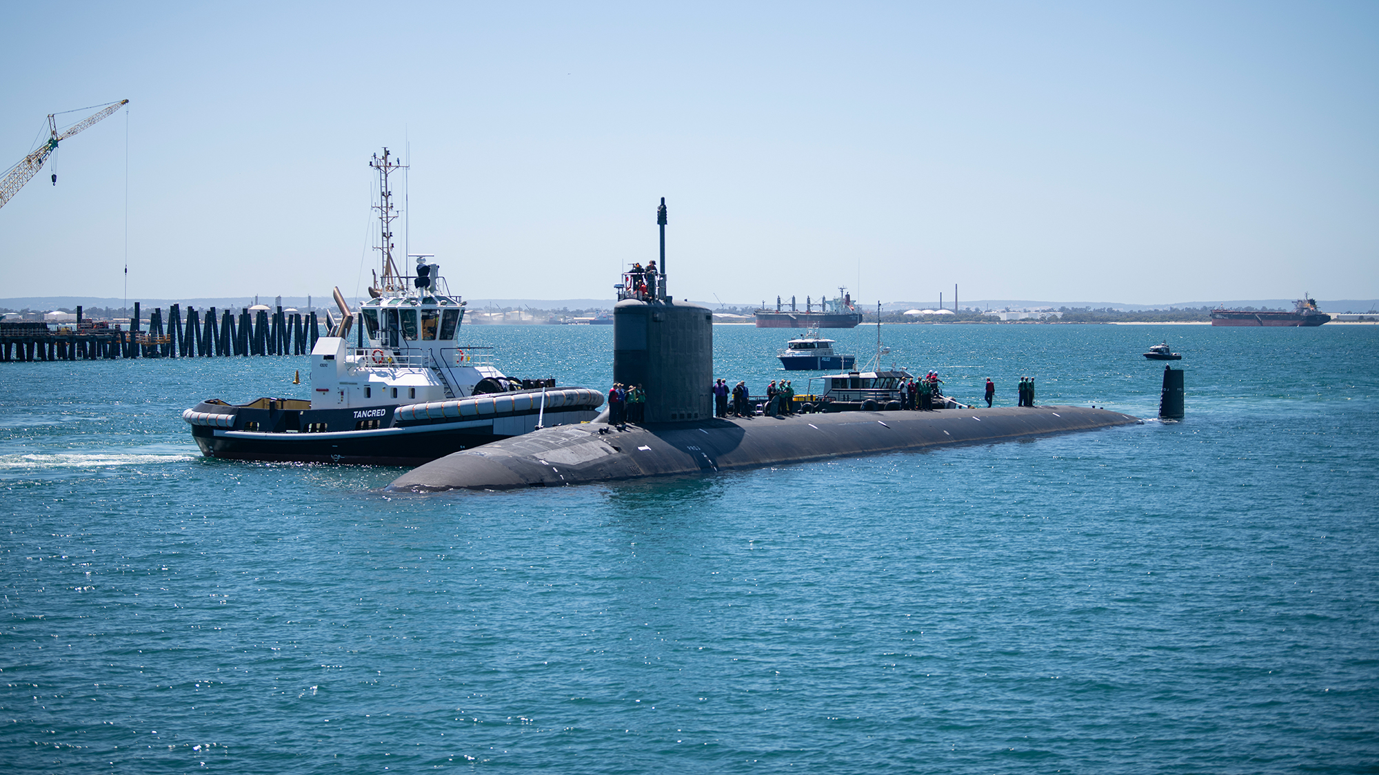 US submarine in Australia