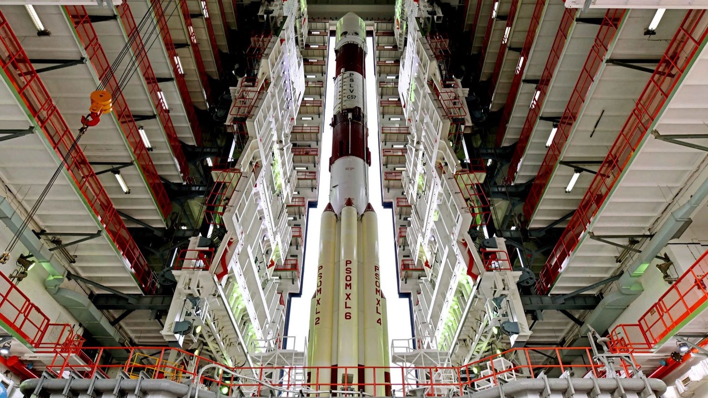 The rocket that will carry ISRO's spacecraft Aditya-L1 beyond Earth.
