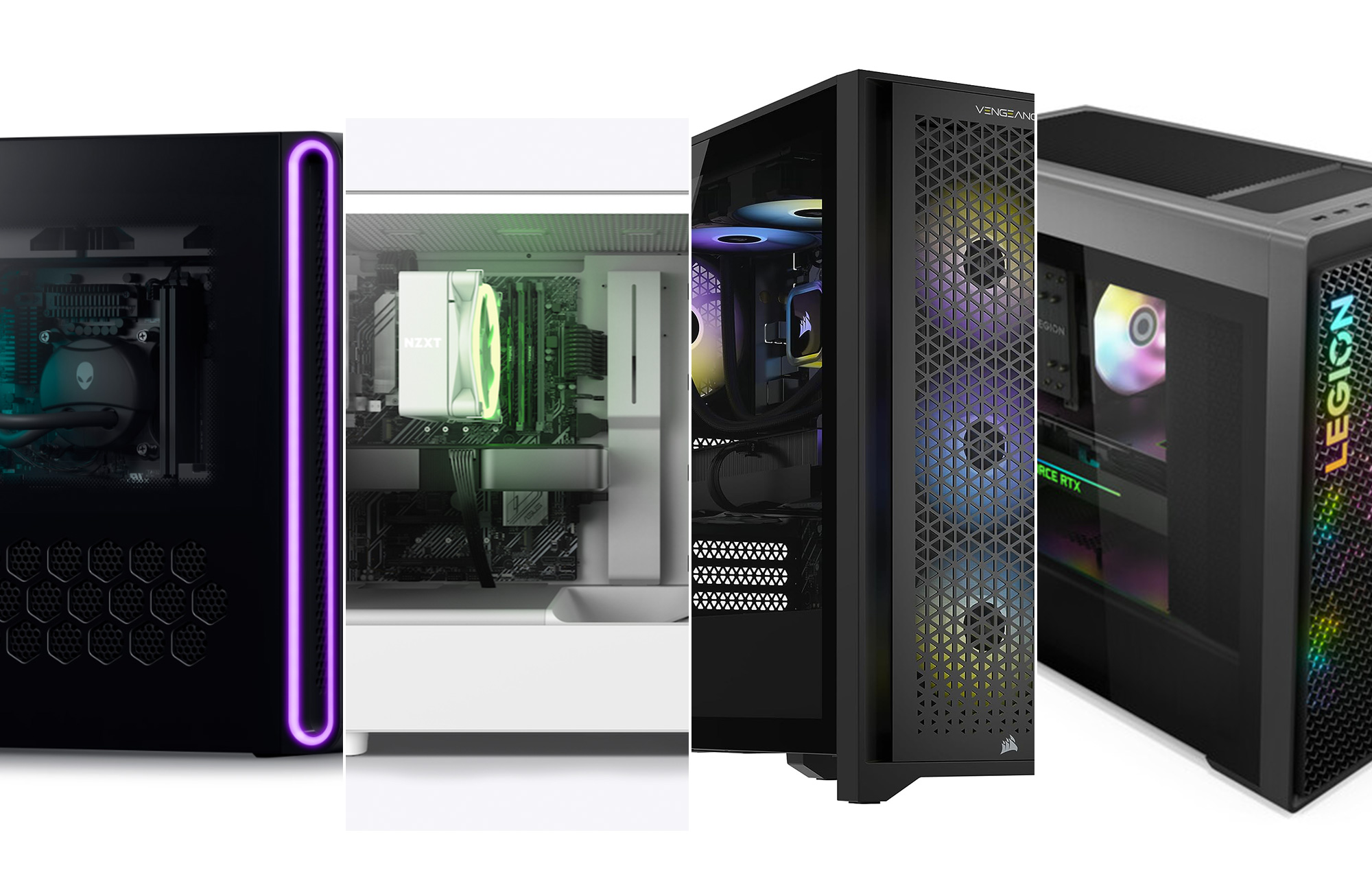 The best gaming PCs composited