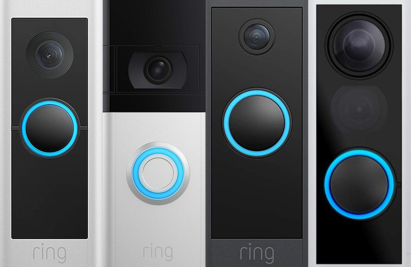 A lineup of the best Ring doorbells.