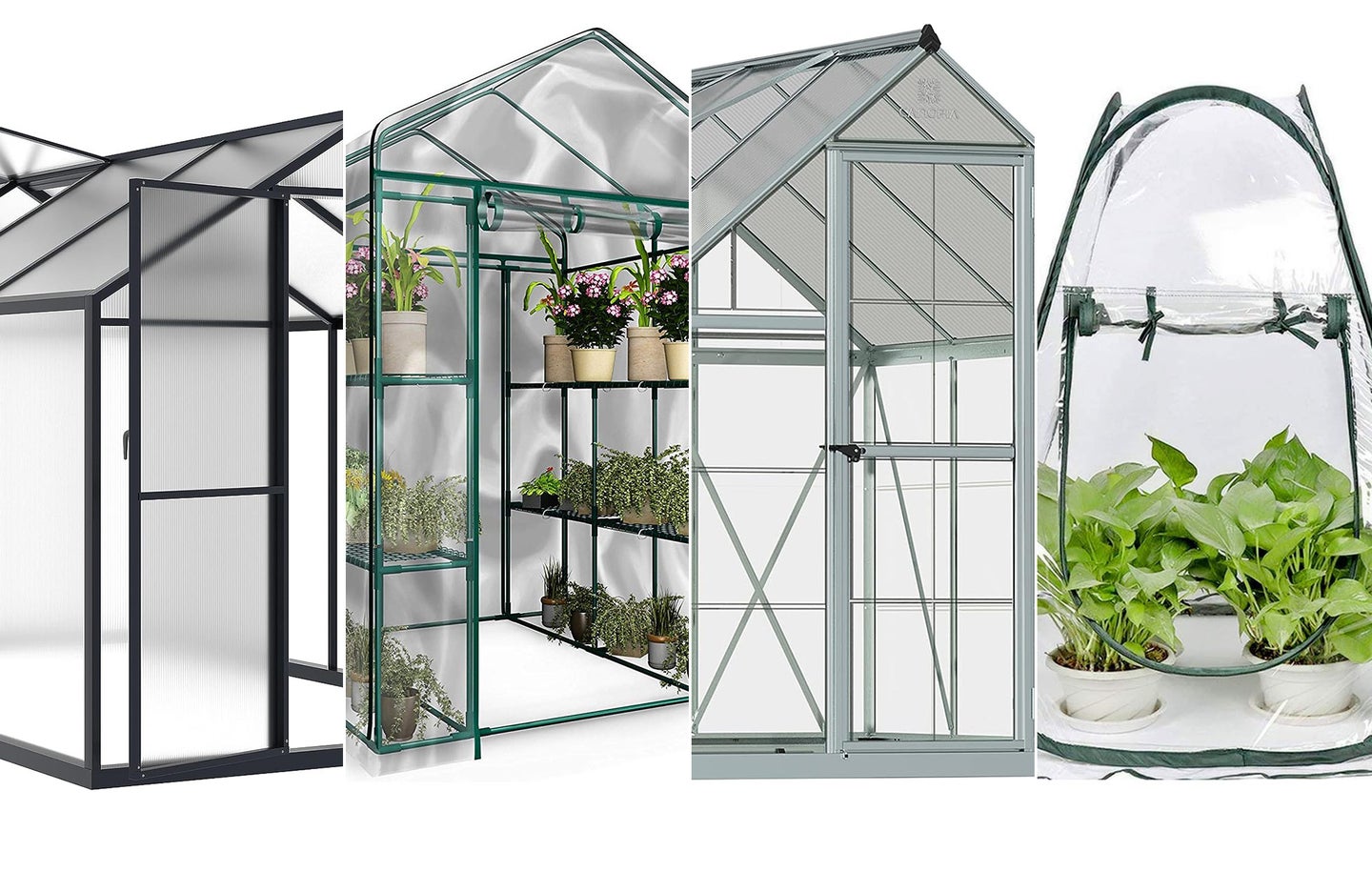 The best greenhouses composited