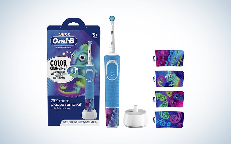 Oral-B Kidsâ Electric Rechargeable Toothbrush is the best for kids