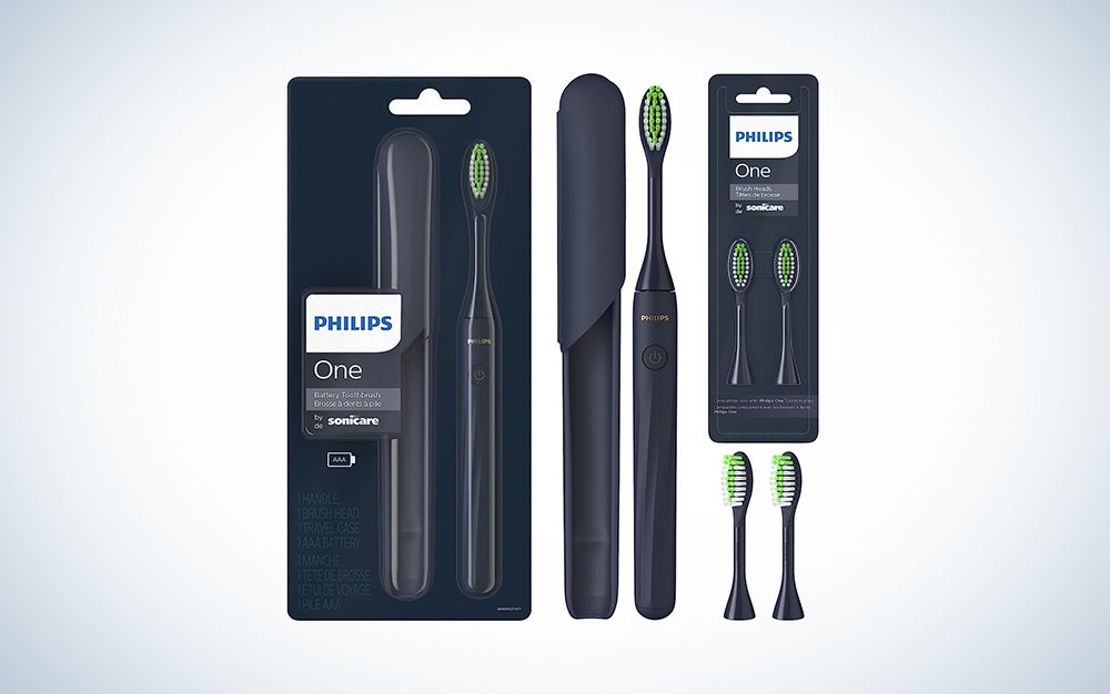 Philips One by Sonicare best cheap electric toothbrush for travel