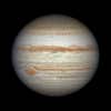 Closeup of Jupiter's red spot
