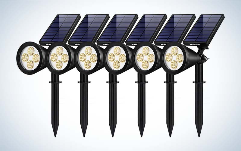 Innogear Solar Lights are some of the best solar landscape lights overall.