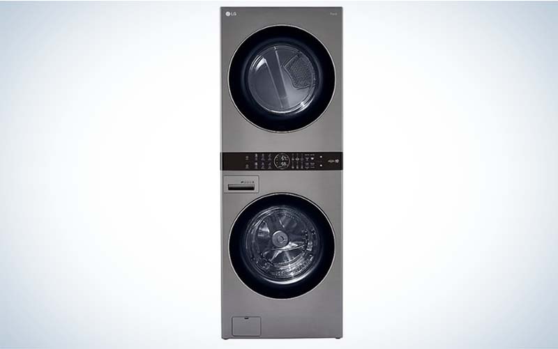 The LG WKE100HVA is the best washer-dryer set overall.