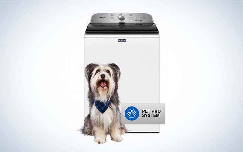The Maytag Pet Pro is the best washing machine for pets.