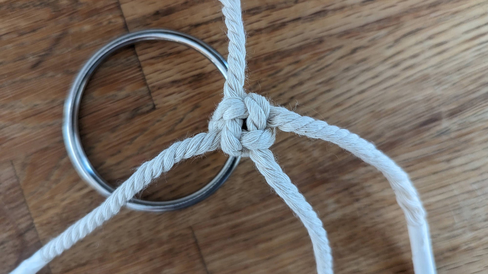 Finished box knot