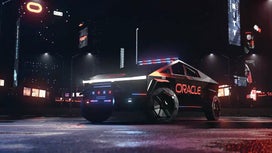 Here is what a Tesla Cybertruck cop car could look like