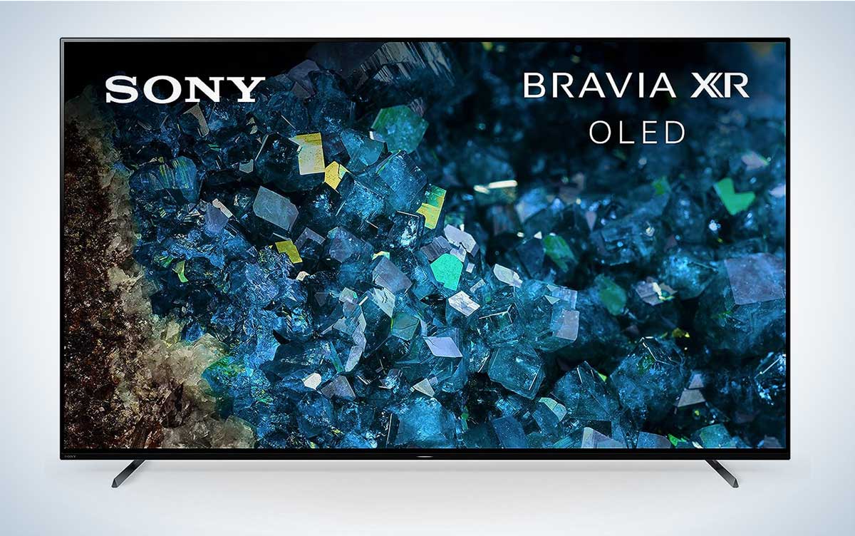 Bravia Sony OLED TV on a plain background.