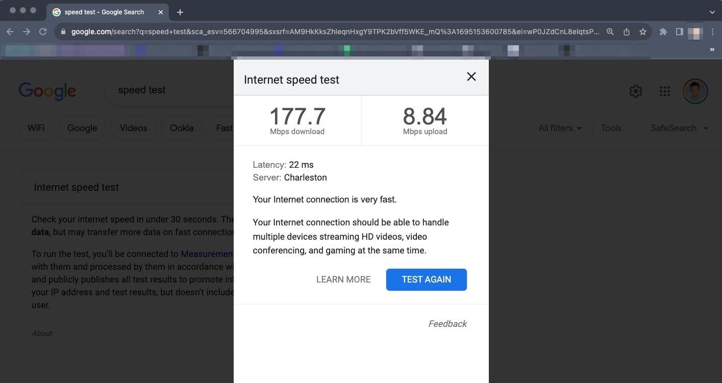Google puts your internet speed in context.