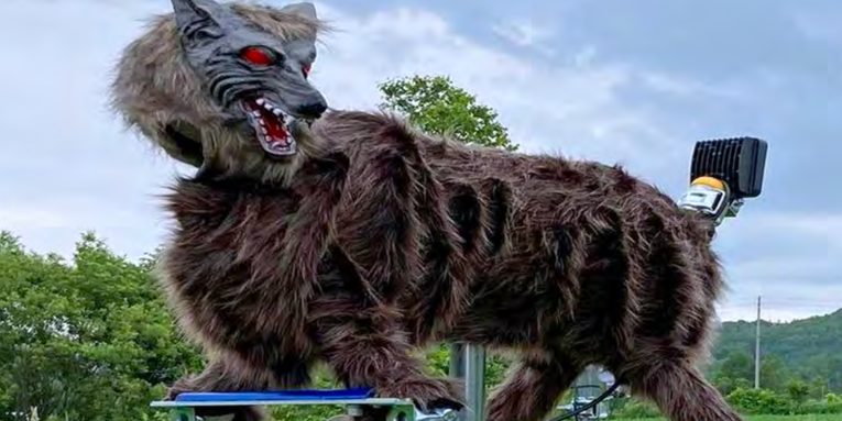 Robotic ‘Super Monster Wolves’ are guarding Japanese towns against bears