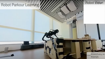 How researchers trained a budget robot dog to do tricks