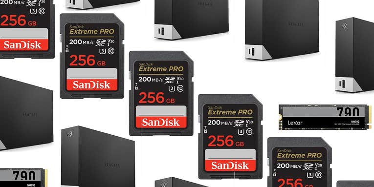 Save more than 50% on hard drives, SSDs, and memory cards for Prime Day