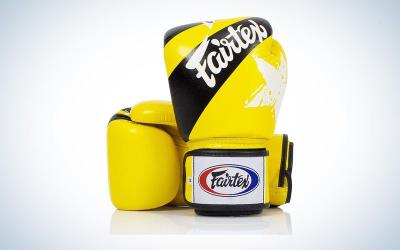 Fairtex boxing gloves are great for sparring because of their shape