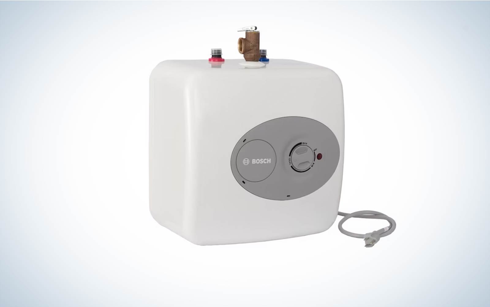 Bosch Tronic Point-Of-Use Water Heater on a plain background