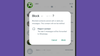 WhatsApp pop up window showing the blocking options for users.
