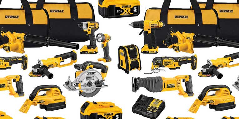 Get this DeWalt kit with 10 power tools and two batteries for $500 off at Amazon before Black Friday