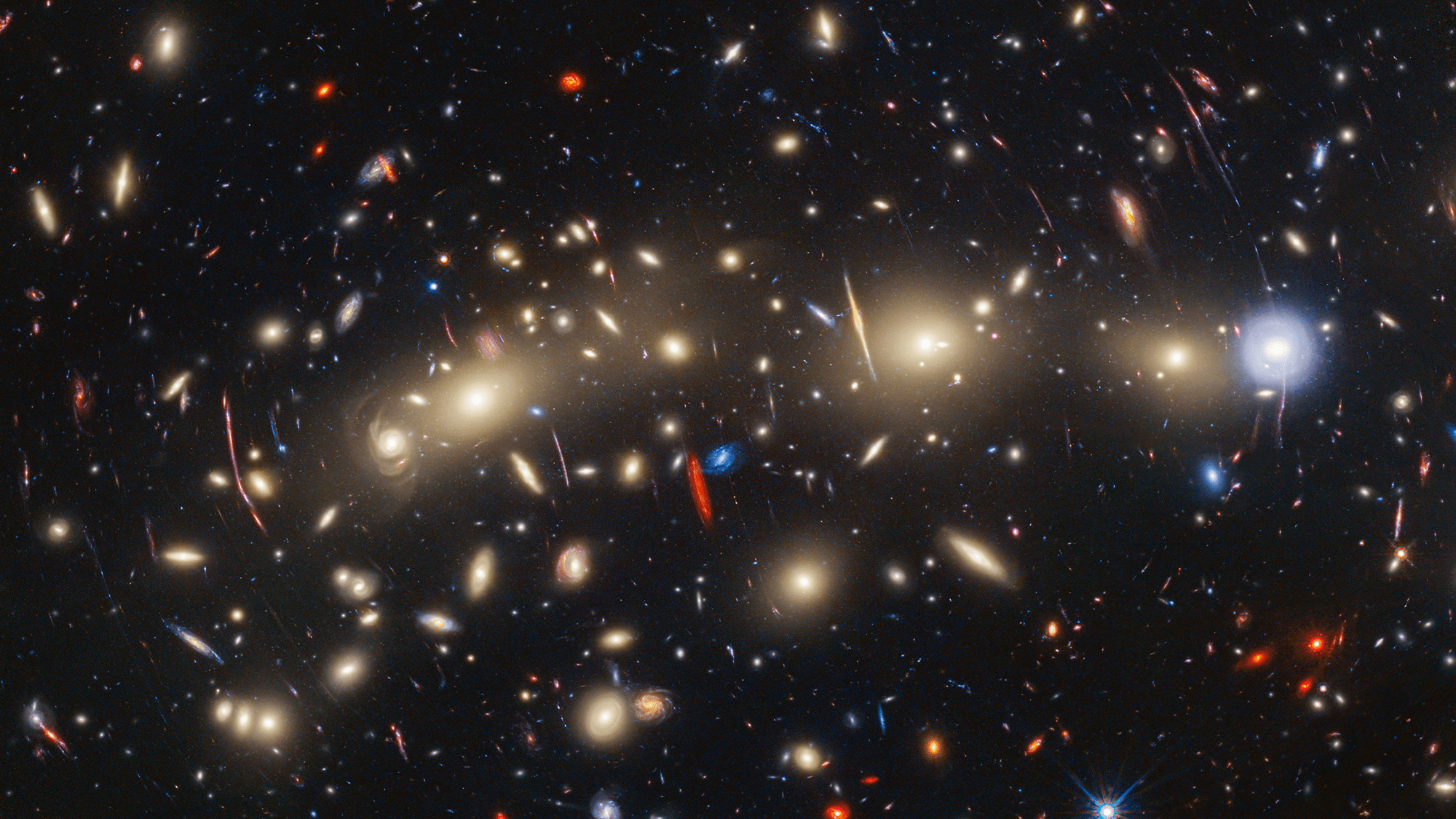‘Christmas tree’ galaxy shines in new image from Hubble and JWST