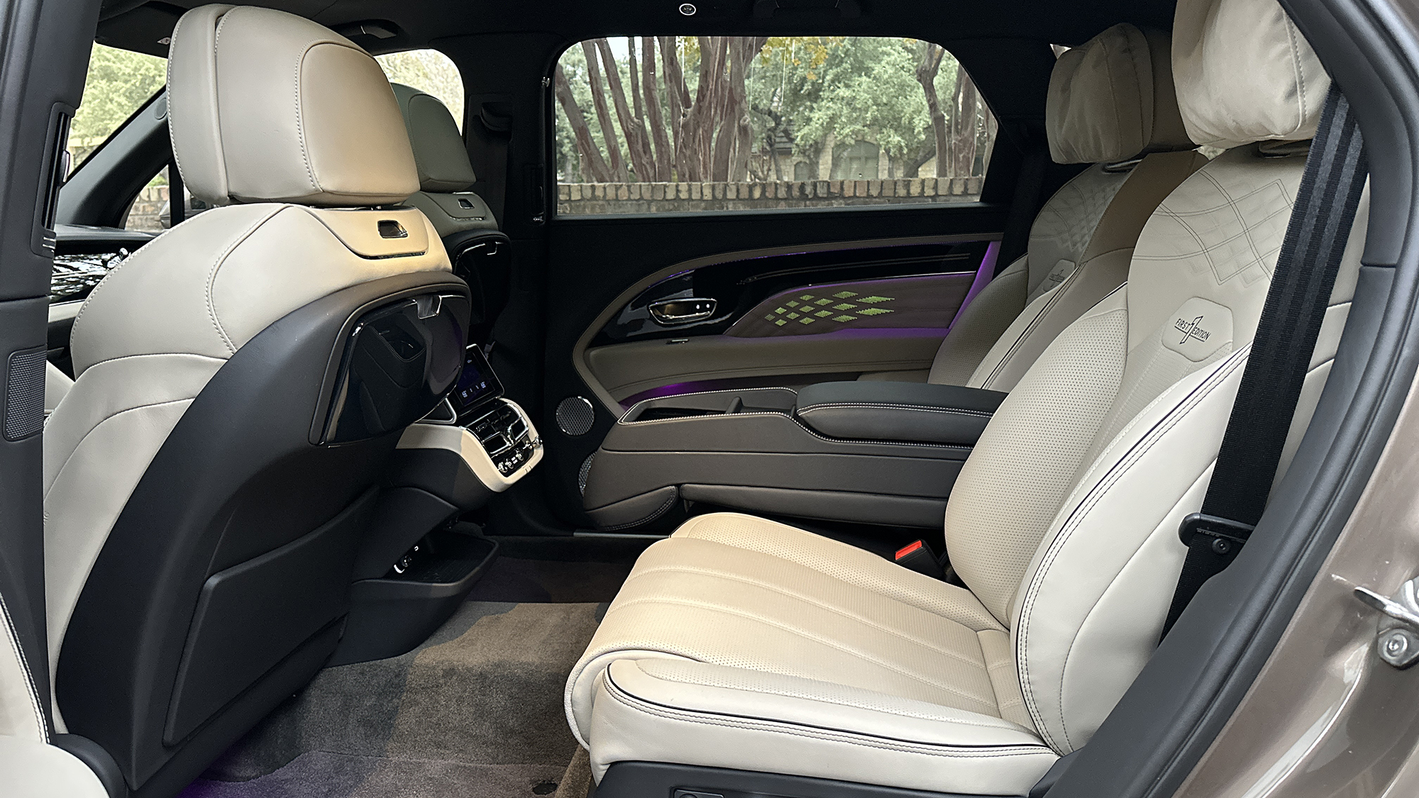 Bentley’s deluxe seats know you’re about to sweat before you do