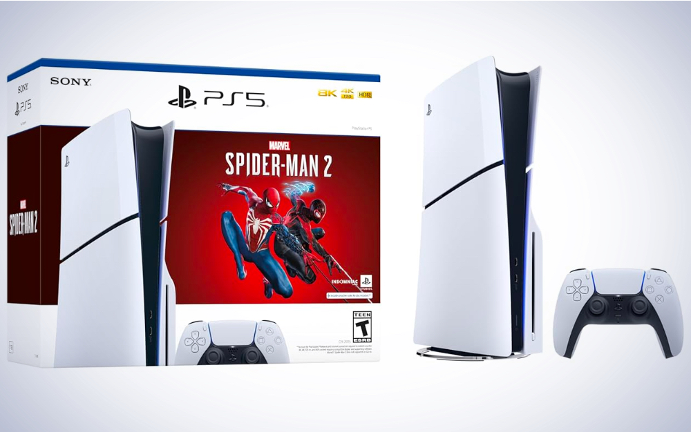 PlayStation 5 Disc Console - Marvel's Spider-Man 2 Bundle