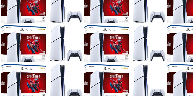 Save $130 on a PlayStation 5 Spider-Man 2 Slim bundle for a limited time