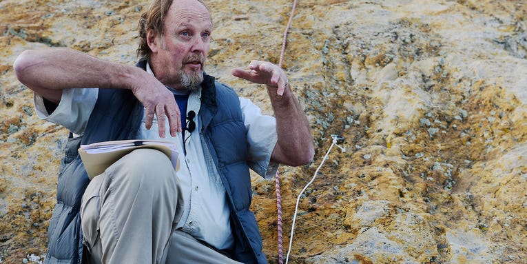 Why dinosaur footprints inspired paleontologist Martin Lockley