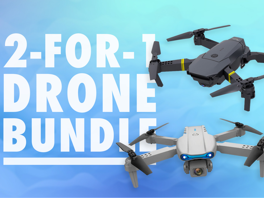 Holiday savings await on this 2-for-1 drone bundle, now on sale for $99.97 for a limited time