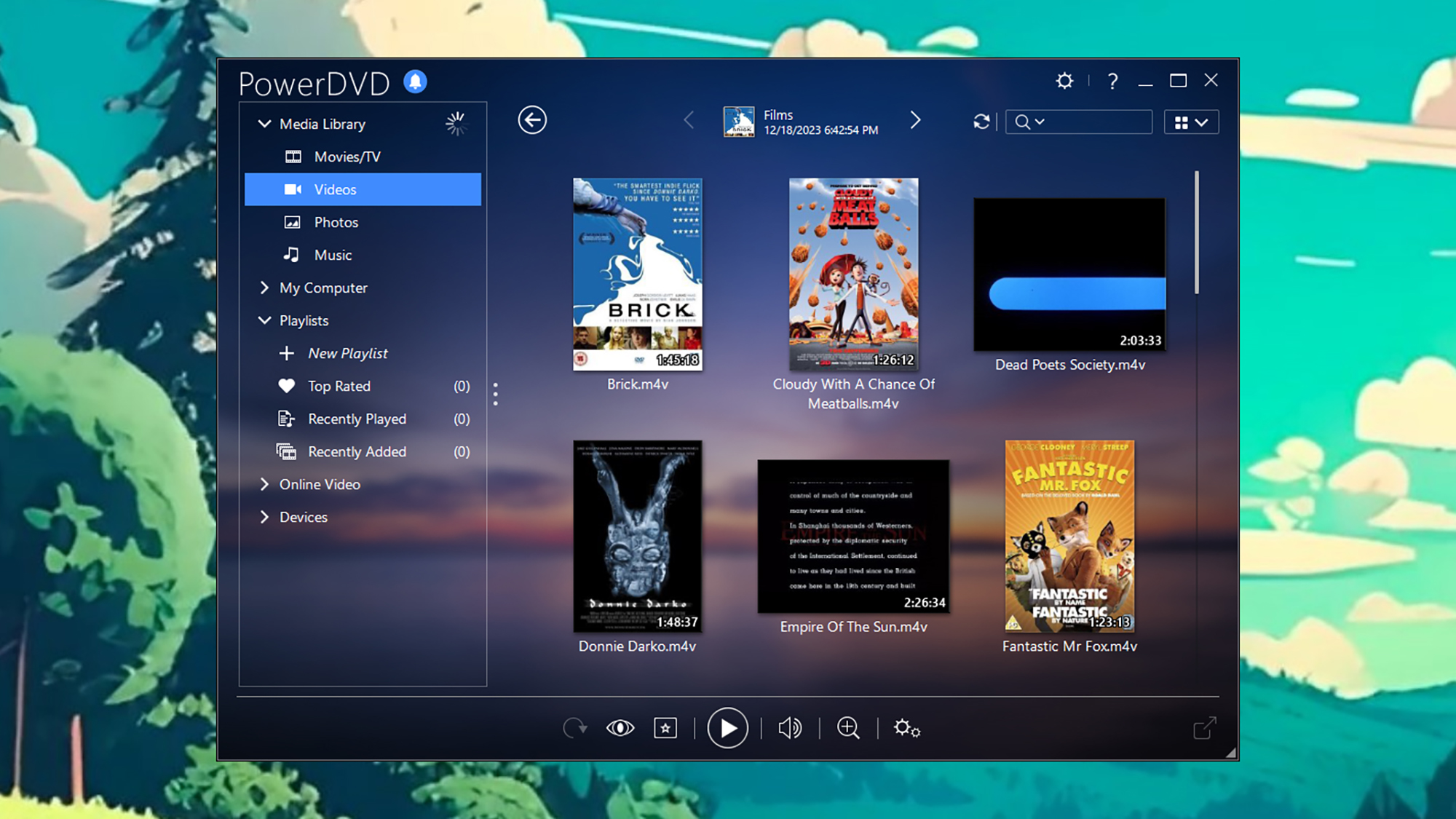 PowerDVD is perhaps the best option for Blu-ray playback, but it'll cost you. Credit: David Nield