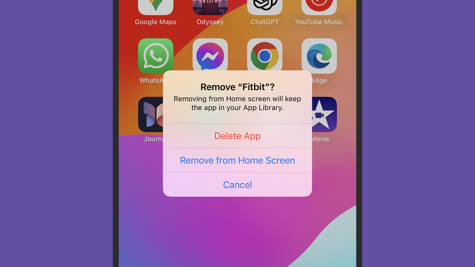 How to remove apps from your home screens on your iPhone