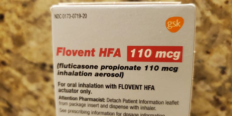 Popular corticosteroid asthma inhaler Flovent was discontinued this month