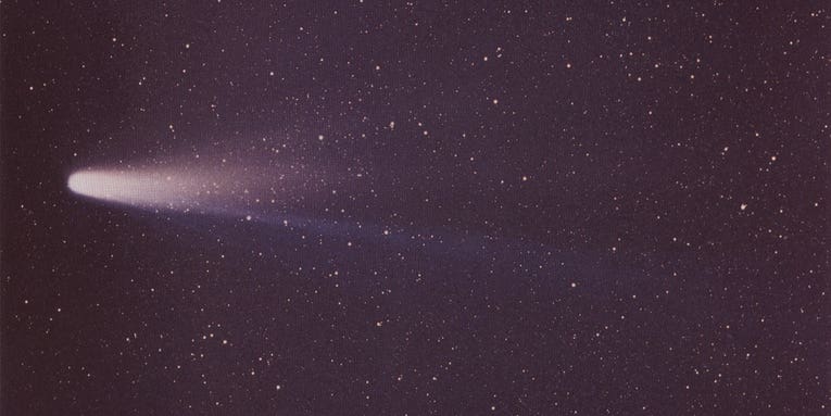 Halley’s comet is on its way back towards Earth