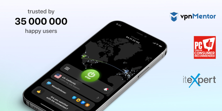 Protect your online presence with a lifetime subscription to this highly-rated VPN, now $69.99