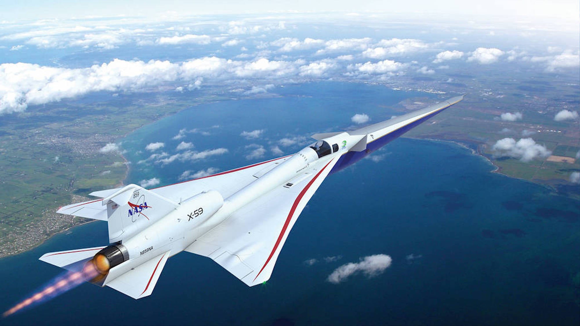 NASA plans to unveil experimental X-59 supersonic jet on January 12 |  Popular Science