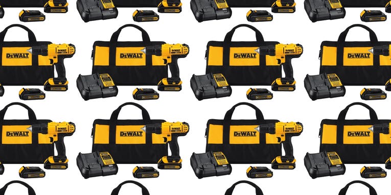 Upgrade your garage before spring with this 45% discount on a DeWalt cordless drill