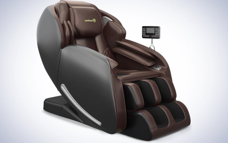 Real Relax Massage ChairÂ on a plain white background.