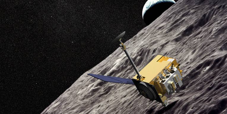 NASA bounced a laser off a cookie-sized device on the moon