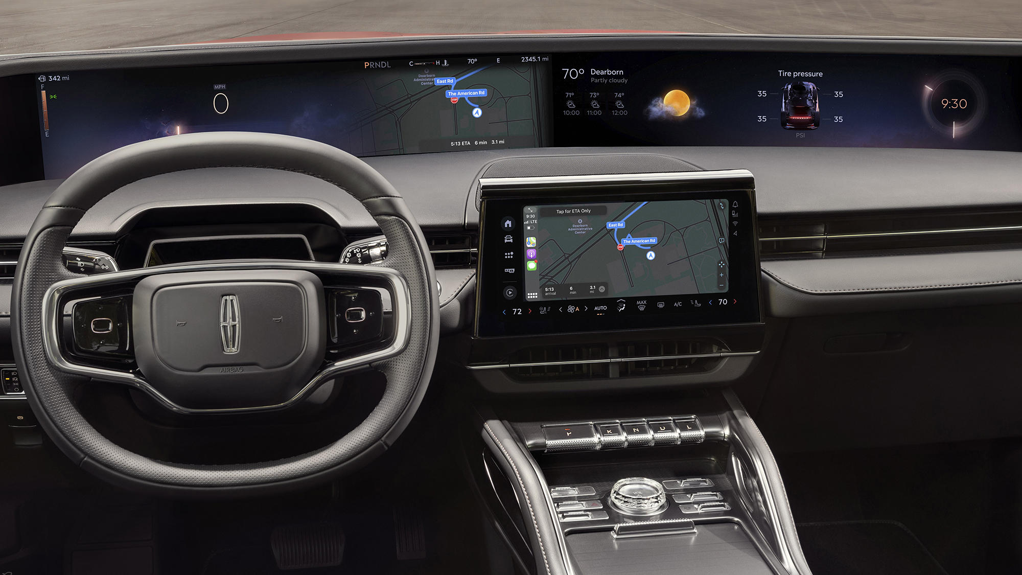 The 2024 Lincoln Nautilus has a 48-inch panoramic ‘infotainment’ screen