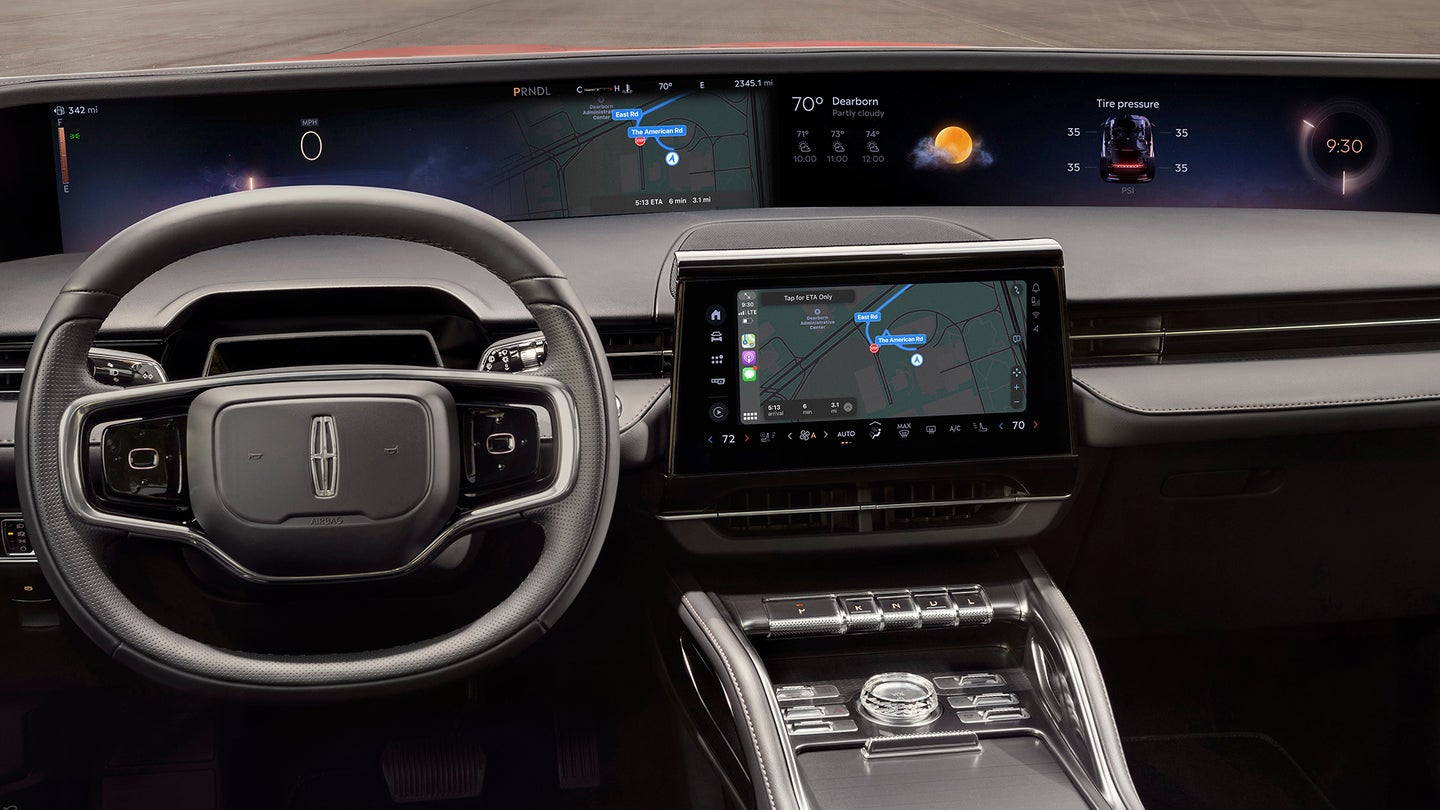 The new infotainment system allows users to customize and pin various functions to the 4.3-inch high panoramic display.