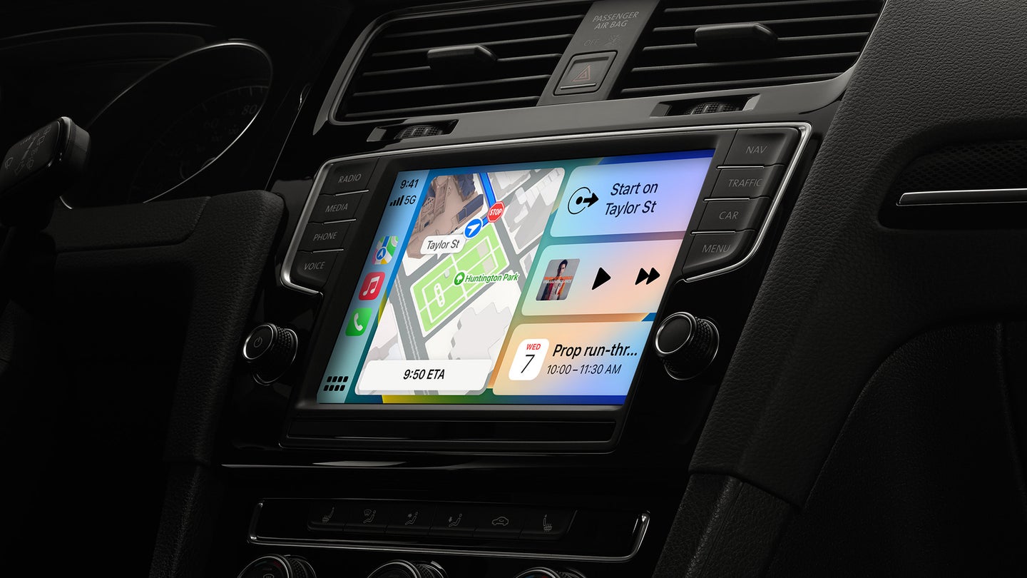 CarPlay supports plenty of apps—including weather apps.