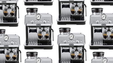 Splurge and save $200 on this high-end De’Longhi espresso machine with grinder and milk frother