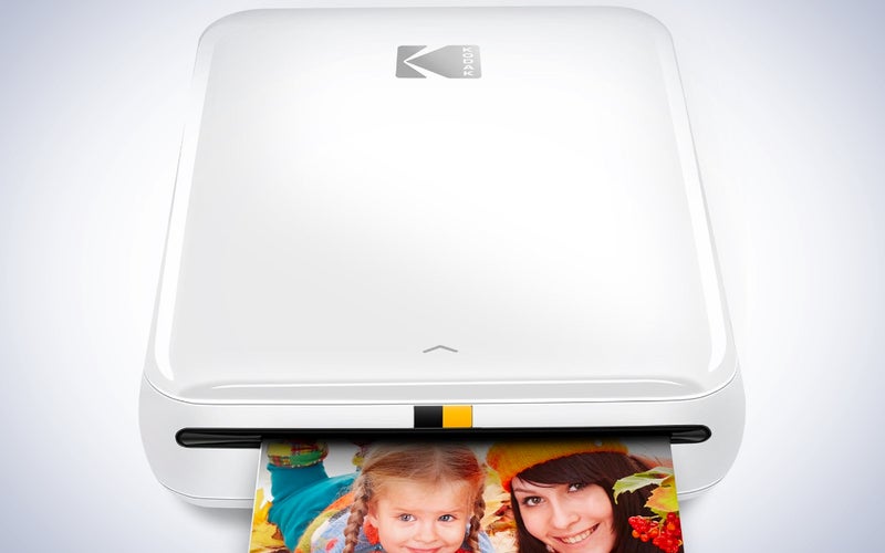 KODAK Step Wireless Mobile Photo Mini Color Printer on a plain white background.