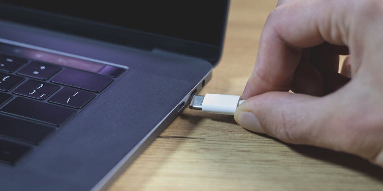 Partially charge your laptop’s battery so you can use it longer