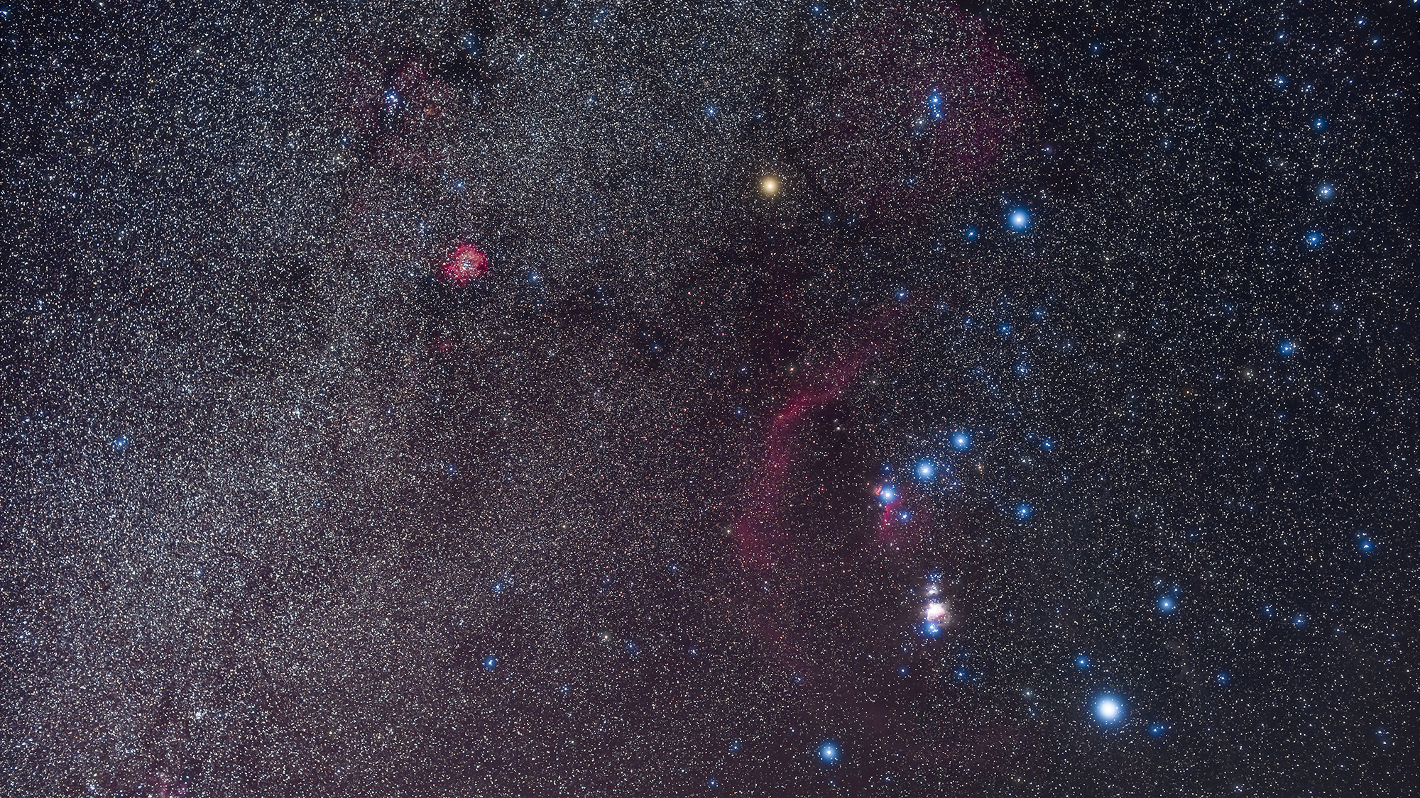 February’s skies shine with Orion, a harmless comet, and an extra day of stargazing