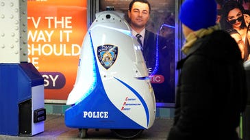 NYPD retires big, egg-shaped subway surveillance robot—for now