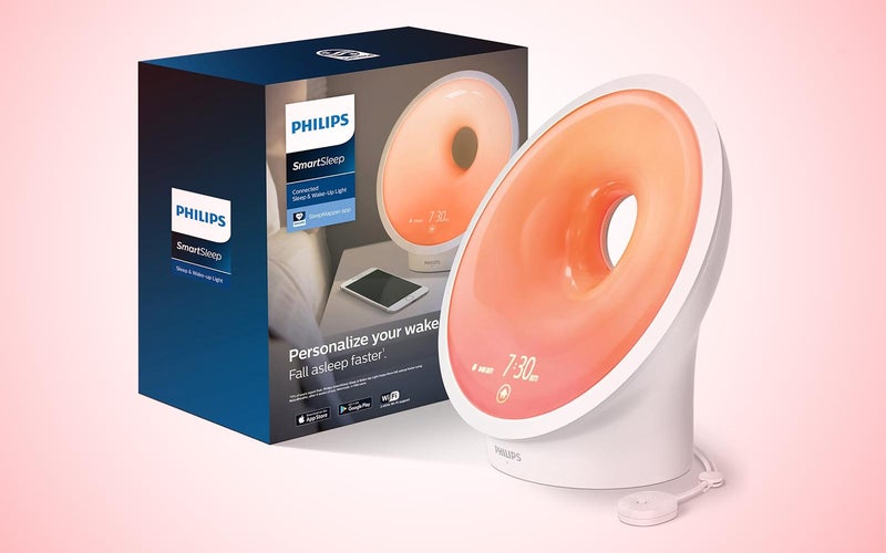 Philips Smart Sleep smart light on a plain background